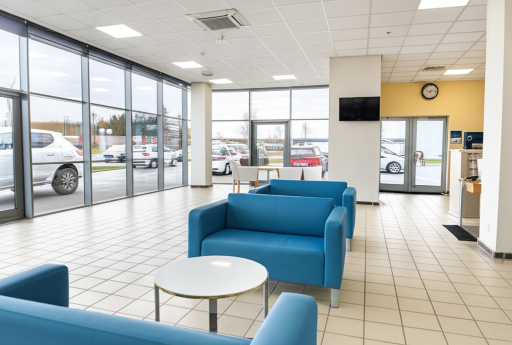 Rhyl Vehicle Rentals office
